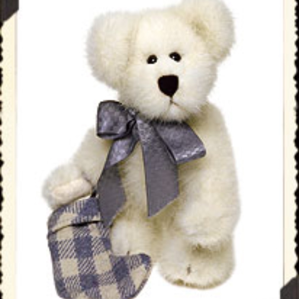 Krista Fuzzyfrost rare 2001 Boyds Bears 6in Teddy